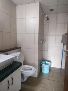Common Bathroom Image of 400 Sq.ft 1 RK Apartment / Flat for rent in Eden At Brigade Cornerstone Utopia, Halasahalli Bengaluru for Rs. 27000