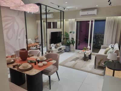 Hall Image of 1000 Sq.ft 2 BHK Apartment / Flat for sale in Mahindra Rainforest Phase 1, Bhandup West Mumbai for Rs. 23400000