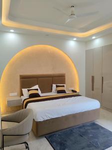 Bedroom Image of 1000 Sq.ft 1 BHK Apartment / Flat for rent in Sector 46 Gurgaon for Rs. 36000
