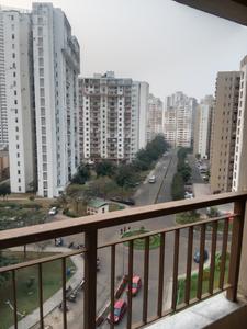 Balcony Image of 2300 Sq.ft 3 BHK Apartment / Flat for sale in Unitech Uniworld City, New Town Kolkata for Rs. 17000000
