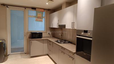 Kitchen Image of 2100 Sq.ft 3 BHK Builder Floor for rent in Defence Colony New Delhi for Rs. 350000