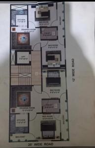 Image of 1114 Sq.ft 2 BHK Apartment / Flat for sale in Sector 73, Noida for Rs. 5500000