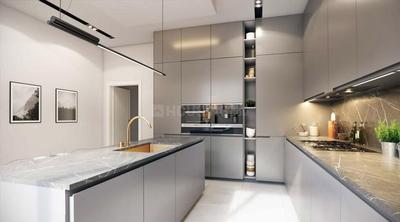 Kitchen Image of 2001 Sq.ft 3 BHK Apartment / Flat for sale in Horizon Belmond, Sector 88 Mohali for Rs. 19500000