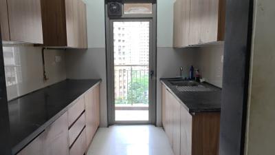 Kitchen Image of 800 Sq.ft 2 BHK Apartment / Flat for rent in Lodha Splendora, Thane West Thane for Rs. 27000