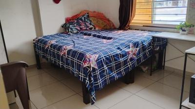 Bedroom Image of 1400 Sq.ft 3 BHK Apartment / Flat for sale in Ambica Kishan Glory, Bill Vadodara for Rs. 3300000