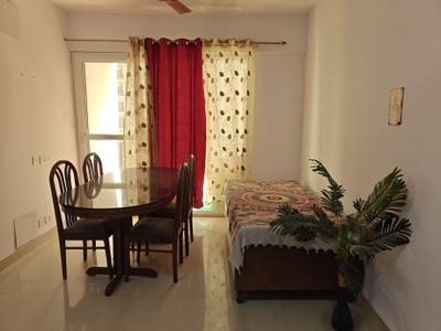 Living Room Image of 1200 Sq.ft 3 BHK Apartment / Flat for rent in Patel Neotown, Noida Extension Greater Noida for Rs. 32000