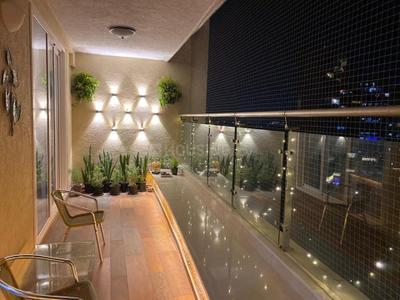 Balcony Image of 2700 Sq.ft 4 BHK Apartment / Flat for sale in Nahar Burberry and Bryony, Powai Mumbai for Rs. 72500000