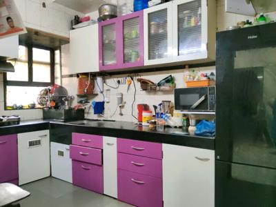 Kitchen Image of 935 Sq.ft 2 BHK Builder Floor for sale in Kalwa Thane for Rs. 10300000