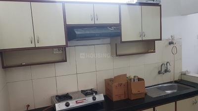 Kitchen Image of 1000 Sq.ft 2 BHK Apartment / Flat for rent in Raviraj Fortaleza Apartment, Kalyani Nagar Pune for Rs. 55000