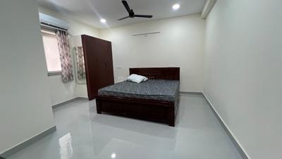 Bedroom Image of 711 Sq.ft 1 BHK Apartment / Flat for rent in Madhapur Hyderabad for Rs. 28000