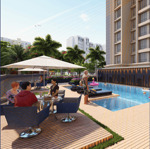 Image of 765 Sq.ft 2 BHK Apartment / Flat for sale in Jewel Prismm, Kalyan East, Kalyan for Rs. 4200000