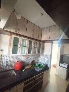 Kitchen Image of 597 Sq.ft 2 BHK Apartment / Flat for rent in Majestique City, Wagholi Pune for Rs. 25000