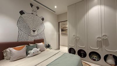 Bedroom Image of 1000 Sq.ft 3 BHK Apartment / Flat for sale in Kalpataru Vivant, Jogeshwari East Mumbai for Rs. 39900000