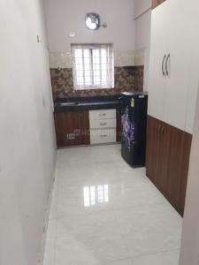 Kitchen Image of 550 Sq.ft 1 BHK Builder Floor for rent in Kondapur Hyderabad for Rs. 24000