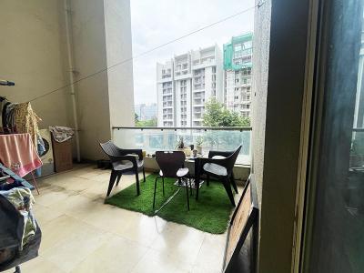 Balcony Image of 1498 Sq.ft 3 BHK Apartment / Flat for sale in Rohan Tarang, Wakad Pune for Rs. 17000000