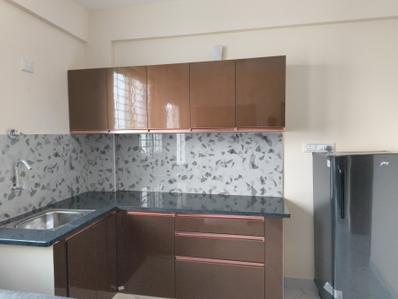 Kitchen Image of 500 Sq.ft 1 BHK Builder Floor for rent in Arakere Bengaluru for Rs. 20000