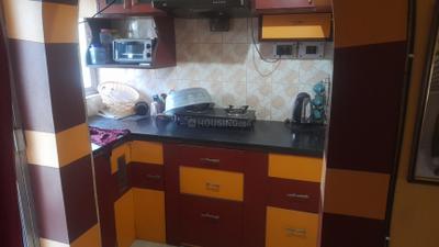 Kitchen Image of 750 Sq.ft 2 BHK Apartment / Flat for sale in Baguiati Kolkata for Rs. 4300000