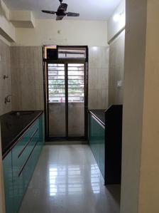 Kitchen Image of 1150 Sq.ft 2 BHK Apartment / Flat for rent in Gokul Dham Complex, Kharghar Navi Mumbai for Rs. 32000