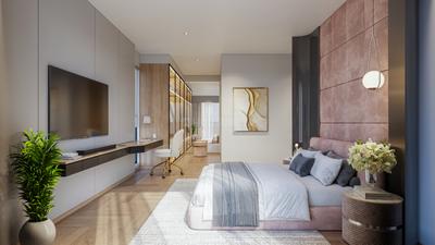 Bedroom Image of 1620 Sq.ft 3.5 BHK Apartment / Flat for sale in Romell Espalier, Vile Parle East Mumbai for Rs. 65000000