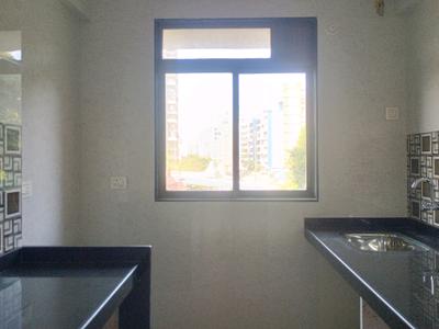 Kitchen Image of 638 Sq.ft 1 BHK Apartment / Flat for sale in Balaji Krishna, Dombivli East Thane for Rs. 4100000
