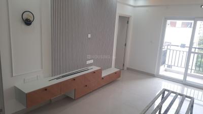 Living Room Image of 750 Sq.ft 2 BHK Apartment / Flat for rent in Sattva Bliss, Budigere Cross Bengaluru for Rs. 33000