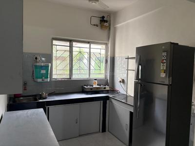 Kitchen Image of 1200 Sq.ft 2 BHK Apartment / Flat for rent in Naiknavare Sunshine Court, Kalyani Nagar Pune for Rs. 50000