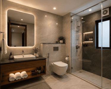 Bedroom Image of 1025 Sq.ft 2 BHK Apartment / Flat for sale in Raja Royal Orchids, Chandanagar Hyderabad for Rs. 8000000