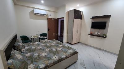 Bedroom Image of 620 Sq.ft 1 RK Apartment / Flat for rent in Karolan Ka Barh Jaipur for Rs. 15500