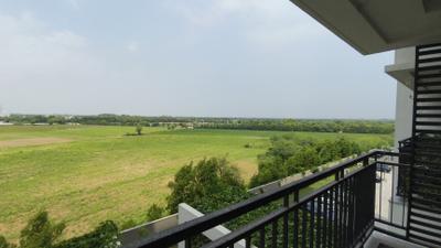 Balcony Image of 2072 Sq.ft 3 BHK Apartment / Flat for rent in Sobha City, Sector 108 Gurgaon for Rs. 85000