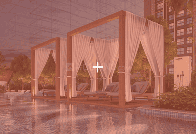 Image of 1050 Sq.ft 2 BHK Apartment / Flat for sale in Supreme Rivana Ph I, Punawale, Pune for Rs. 8670000
