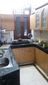 Kitchen Image of 1050 Sq.ft 2 BHK Builder Floor for rent in Sector 20 Noida for Rs. 25000