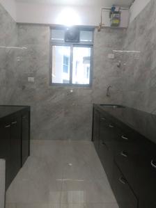 Kitchen Image of 600 Sq.ft 1 BHK Apartment / Flat for sale in Rajesh White City, Kandivali East Mumbai for Rs. 13500000
