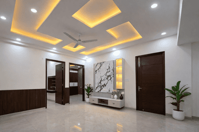 Living Room Image of 1206 Sq.ft 3 BHK Builder Floor for sale in Sector 91 Faridabad for Rs. 7500000