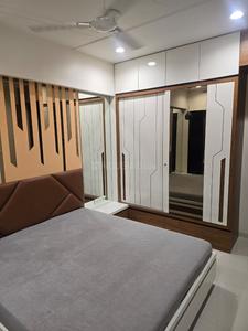 Bedroom Image of 1550 Sq.ft 3 BHK Apartment / Flat for rent in Dev Parijat, Vaishno Devi Circle Ahmedabad for Rs. 42000