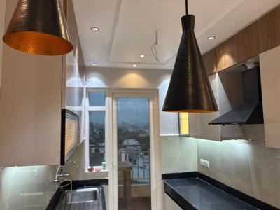 Kitchen Image of 1350 Sq.ft 2 BHK Apartment / Flat for rent in Rishita Mulberry Heights Phase 1, Sushant Golf City Lucknow for Rs. 40000