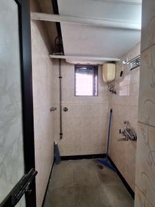 Bathroom Image of 585 Sq.ft 1 BHK Apartment / Flat for rent in Shanti Shreyas Ltd, Vashi Navi Mumbai for Rs. 44000