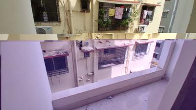 Balcony Image of 1350 Sq.ft 3 BHK Apartment / Flat for sale in Chinar Park Kolkata for Rs. 8100000