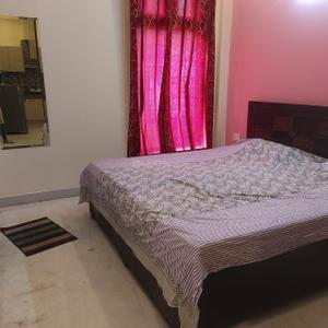 Bedroom Image of 1400 Sq.ft 2 BHK Builder Floor for rent in Sector 46 Gurgaon for Rs. 40000