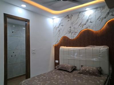 Bedroom Image of 900 Sq.ft 3 BHK Builder Floor for rent in Dwarka Mor New Delhi for Rs. 30000