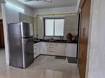Kitchen Image of 1422 Sq.ft 3 BHK Apartment / Flat for rent in Blu Quince, Pal Surat for Rs. 35000