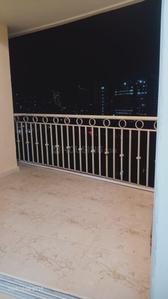 Balcony Image of 990 Sq.ft 3 BHK Apartment / Flat for rent in Vijay Park, Kasarvadavali Thane for Rs. 44000