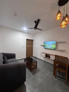 Hall Image of 575 Sq.ft 1 BHK Apartment / Flat for rent in Vyttila Kochi for Rs. 35000