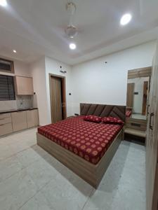 Bedroom Image of 290 Sq.ft 1 RK Apartment / Flat for rent in Vijay Nagar Indore for Rs. 14500