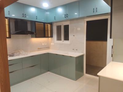 Kitchen Image of 2000 Sq.ft 3 BHK Apartment / Flat for rent in Rajapushpa Provincia, Narsingi Hyderabad for Rs. 78000