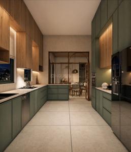 Kitchen Image of 3200 Sq.ft 4 BHK Villa for sale in Manas Renata Moira, Moira Goa for Rs. 80000000