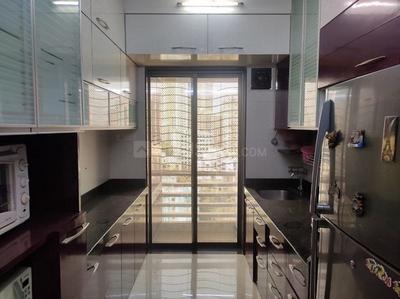 Kitchen Image of 998 Sq.ft 2 BHK Apartment / Flat for sale in Veena Saaz, Kandivali East Mumbai for Rs. 32000000