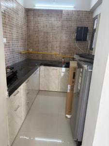 Kitchen Image of 1800 Sq.ft 3 BHK Apartment / Flat for rent in Vaishno Devi Circle Ahmedabad for Rs. 45000
