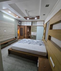 Bedroom Image of 4000 Sq.ft 4 BHK Villa for rent in Sangani Signature Bungalows, Thaltej Ahmedabad for Rs. 100000