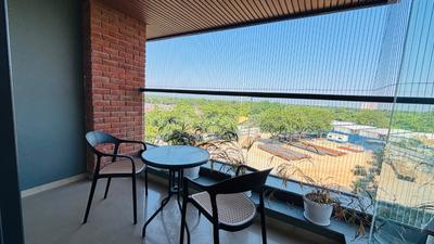 Balcony Image of 3230 Sq.ft 4 BHK Apartment / Flat for rent in BSA Paarijat At Shantigram, Shantigram Ahmedabad for Rs. 200000