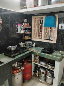 Kitchen Image of 758 Sq.ft 2 BHK Apartment / Flat for sale in Saptapadi Residency, Chandanagar Hyderabad for Rs. 4400000